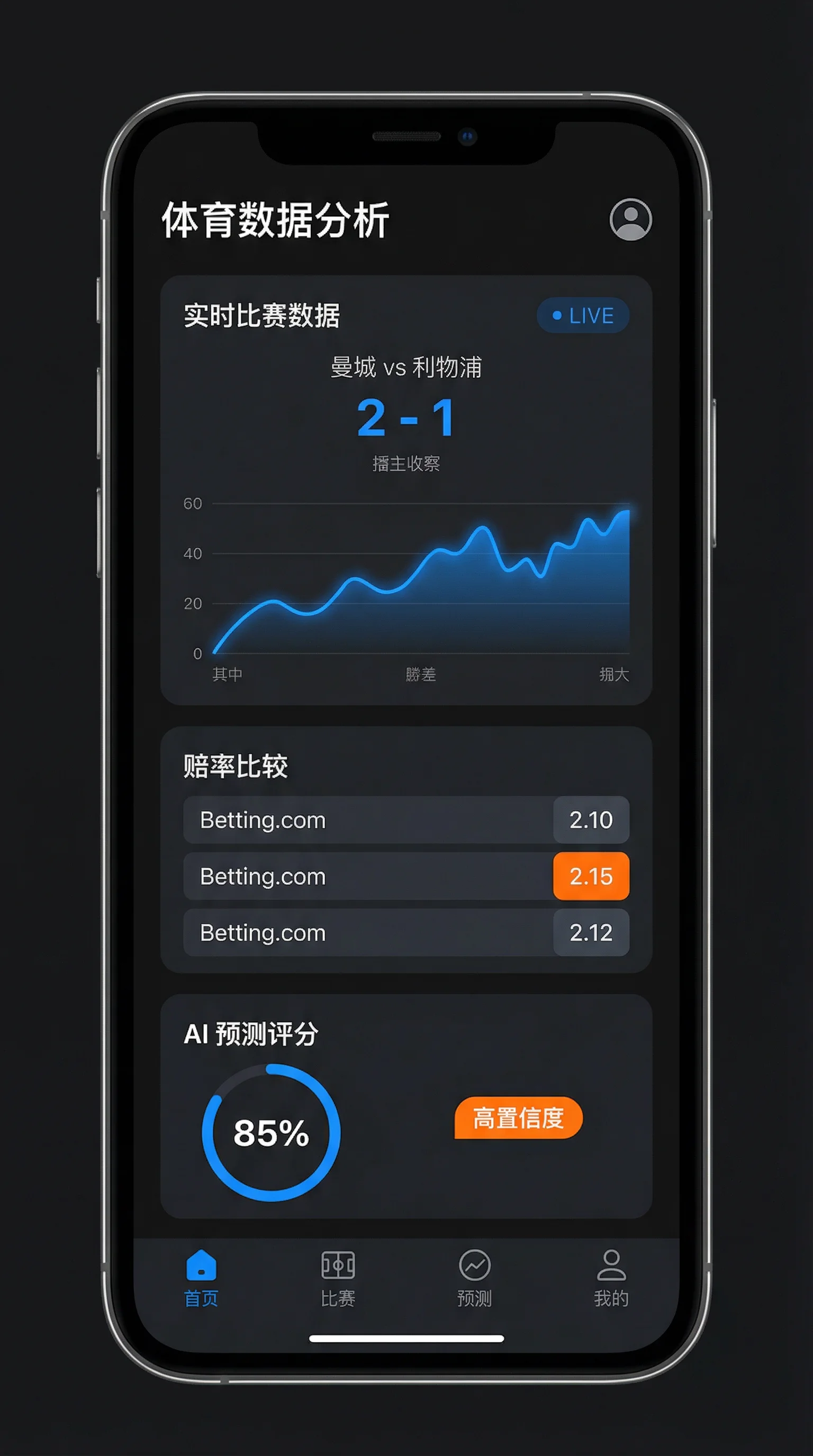 竞彩网APP主界面截图 - www.xingkong.com 移动端数据分析